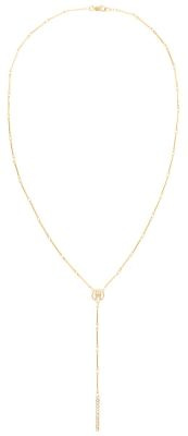 Naszyjnik pozłacany Tommy Hilfiger z zawieszką z cyrkoniami