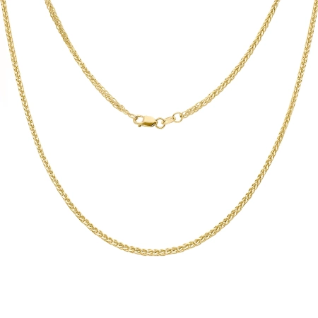 Złoty łańcuszek lisi ogon złoto 585