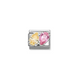 Element link do bransoletek Nomination Composable Stal + Srebro 925 dwie cyrkonie