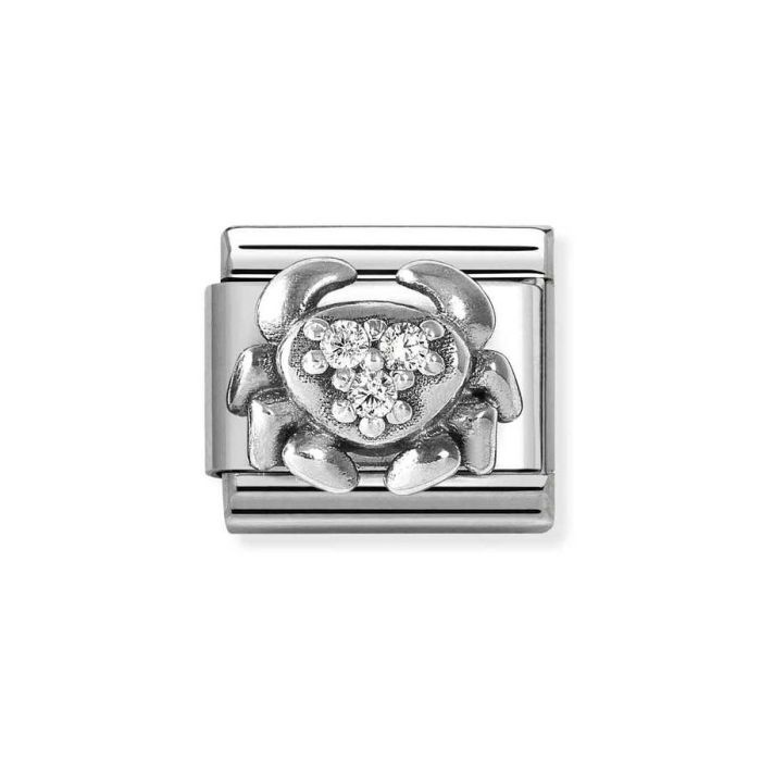 Nomination Element link do bransoletek Nomination Composable Stal + Srebro 925 znak zodiaku RAK