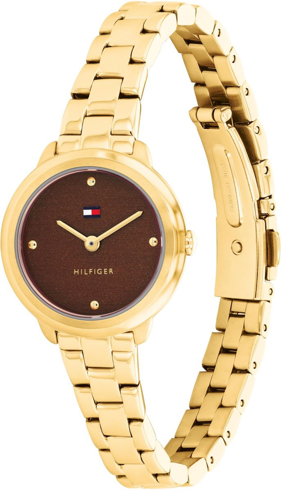 Zegarek damski Tommy Hilfiger pozłacany