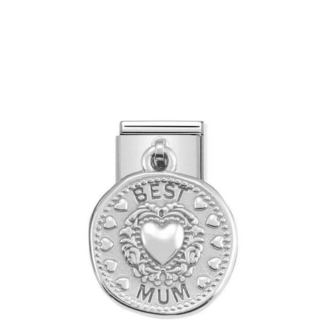 Element link do bransoletek Nomination Composable Stal + Srebro 925 Best Mum