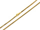 Złoty łańcuszek żmijka 50 cm