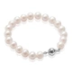 Bransoletka srebrna z pereł