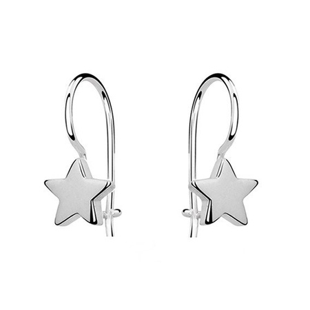 Kolczyki srebrne gwiazdki