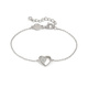 Bransoletka Nomination Petit Sparkle srebrne serce