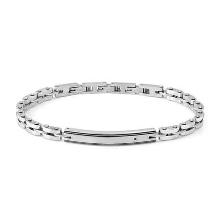 Bransoletka męska Nomination Strong z czarnym diamentem