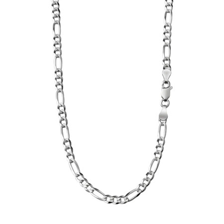 Srebrny łańcuszek figaro