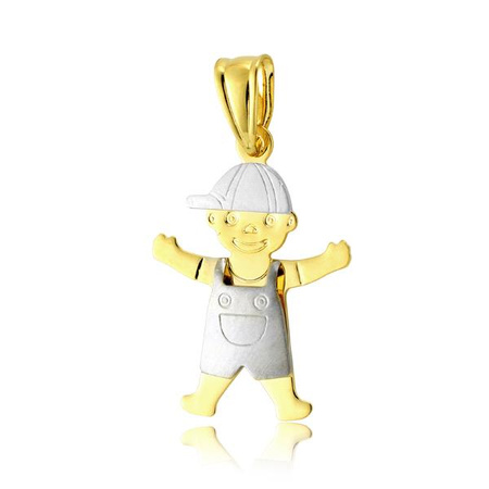 Zawieszka złota chłopiec