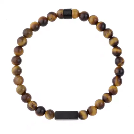 Bransoletka męska tygrysie oko