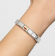  Element link do bransoletek Nomination Composable Stal + Złoto 18k Flaga Polski