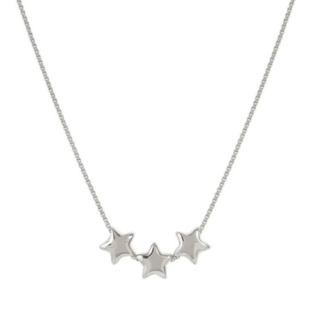 NOMINATION Armonica Naszyjnik srebrny trzy gwiazdki