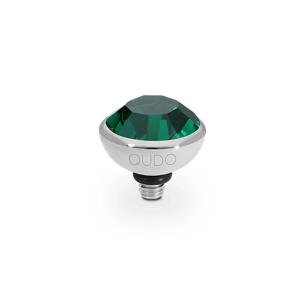 Element top wkręcany Qudo Bottone 10mm Emerald