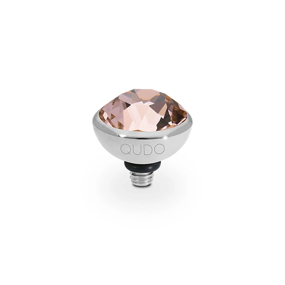 Element top wkręcany Qudo Bottone 10mm Vintage Rose