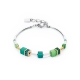 Bransoletka GeoCUBE® Iconic Lite w kolorze zielonym