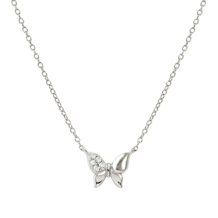 Naszyjnik srebrny Nomination Petit Sparkle motyl