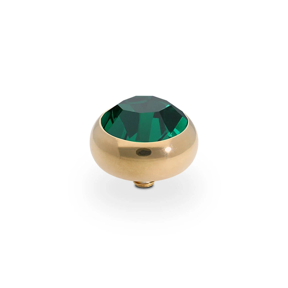 Element top wkręcany Qudo Sesto 10mm Emerald