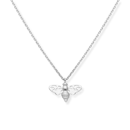 Naszyjnik srebrny z pszczółką