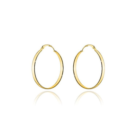 Kolczyki złote kółka 2,8cm