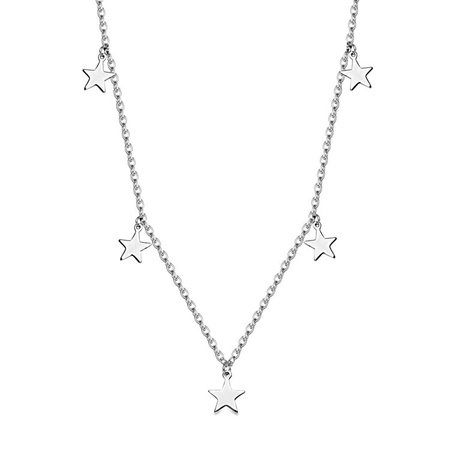 Naszyjnik srebrny z gwiazdkami