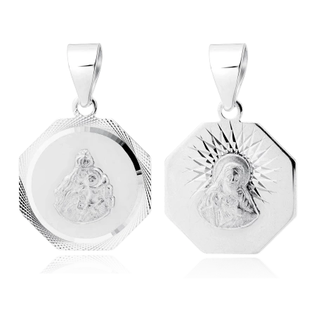 Medalik srebrny szkaplerz