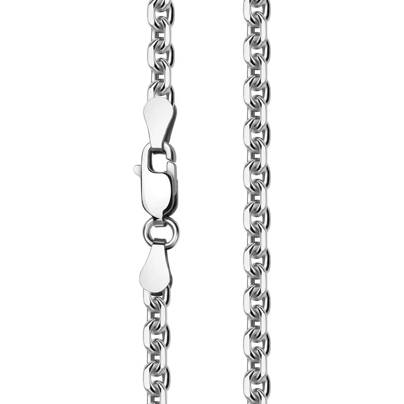 Łańcuszek srebrny ankier 55 cm