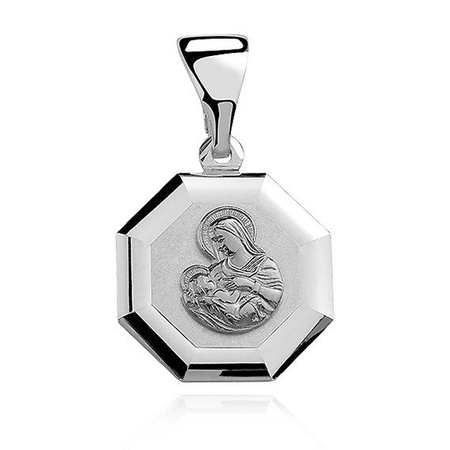 Srebrny medalik, Matka Boska