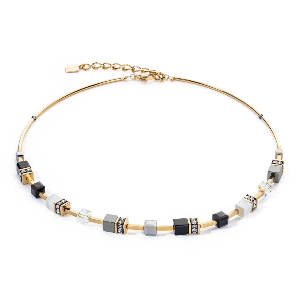 Naszyjnik GeoCUBE® Iconic Lite w kolorze czarnym