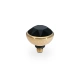 Element top wkręcany Qudo Bottone 10mm stal pozłacana Jet