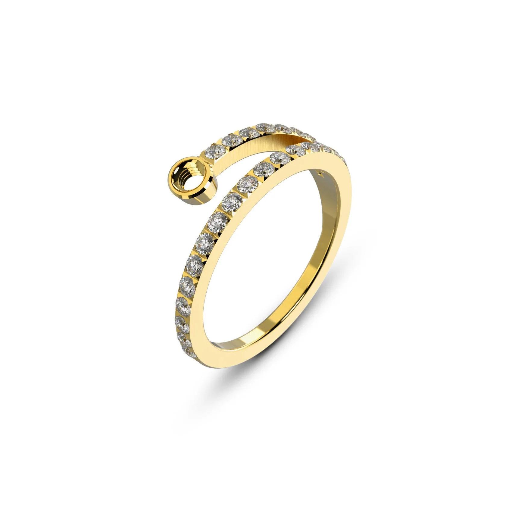 Melano Twisted Tamina gold Ring