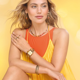 Bransoletka stal Coeur de Lion GeoCUBE® Sunset gold